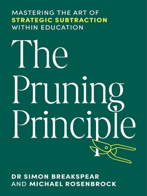 cover image of The Pruning Principle